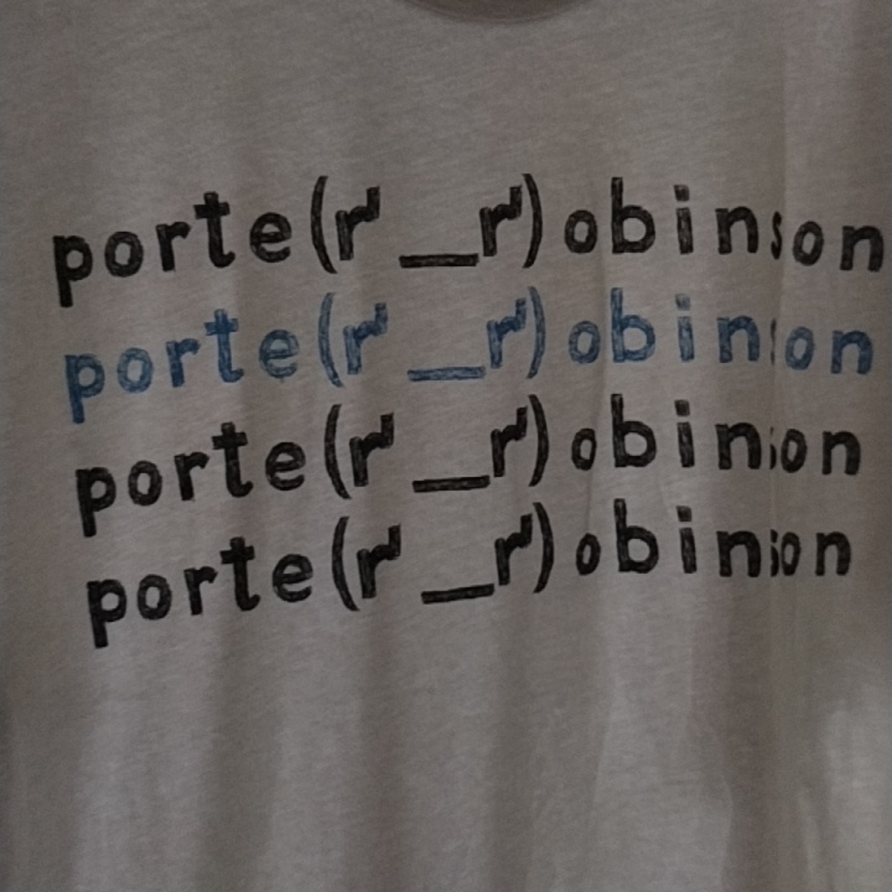 Porter Robinson Short Sleeve T-Shirt Size XL (BRAND: Next Level)